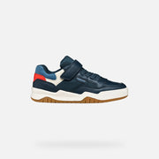 GEOX J.PERTH BOY Low Top Sneakers/Navy/(J367RE)