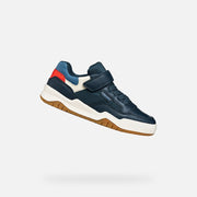 GEOX J.PERTH BOY Low Top Sneakers/Navy/(J367RE)