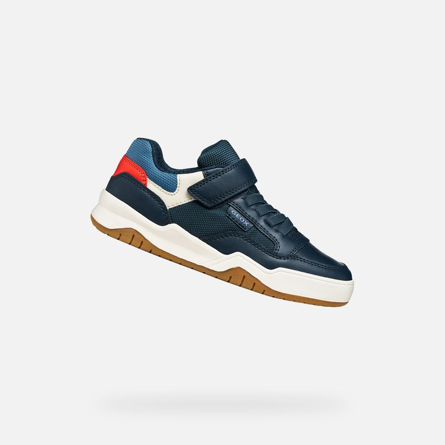 GEOX J.PERTH BOY Low Top Sneakers/Navy/(J367RE)