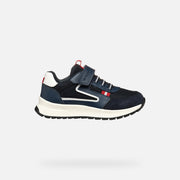 GEOX J.Brizee.Boy Low Top Sneakers/Navy/DK Red (J36GMA)