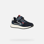 GEOX J.Brizee.Boy Low Top Sneakers/Navy/DK Red (J36GMA)