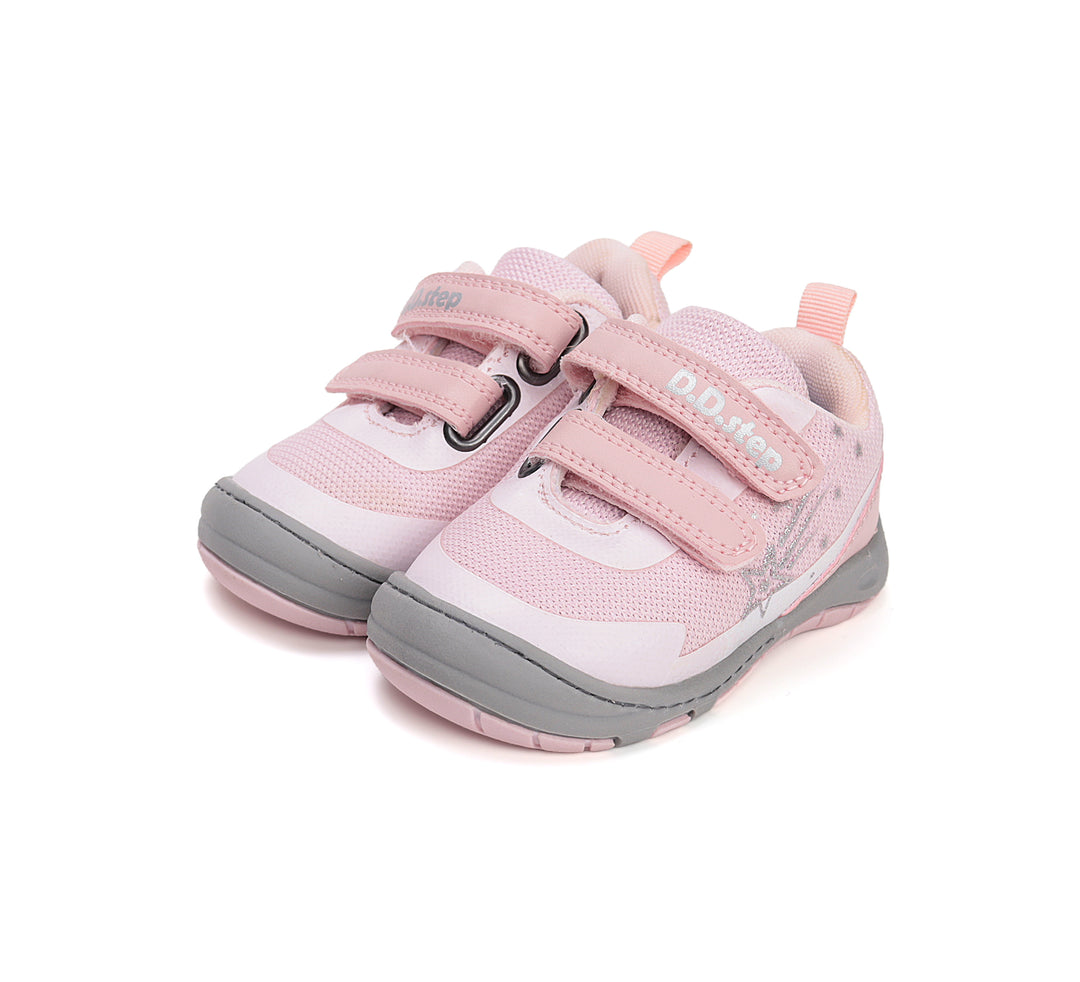 D.D.step Girls Shoes in Pink/Grey colour (F065-52408A)