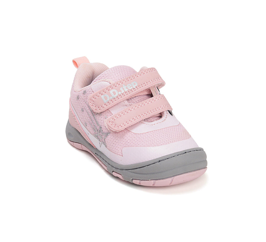 D.D.step Girls Shoes in Pink/Grey colour (F065-52408A)