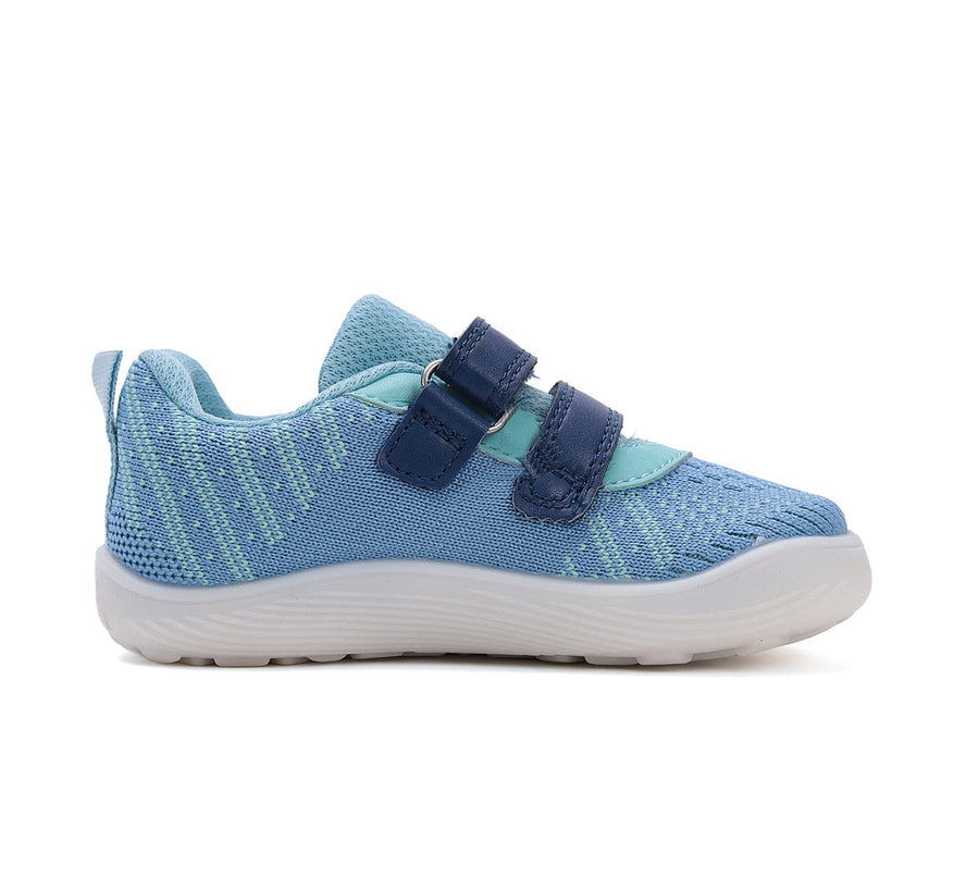 D.D.step unisex lightweight runners /barefoot/Bermuda Blue F093-51399A