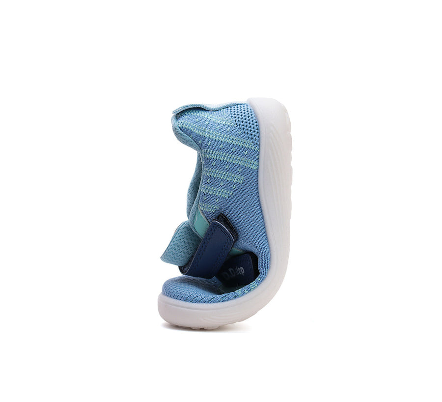 D.D.step unisex lightweight runners /barefoot/Bermuda Blue F093-51399A