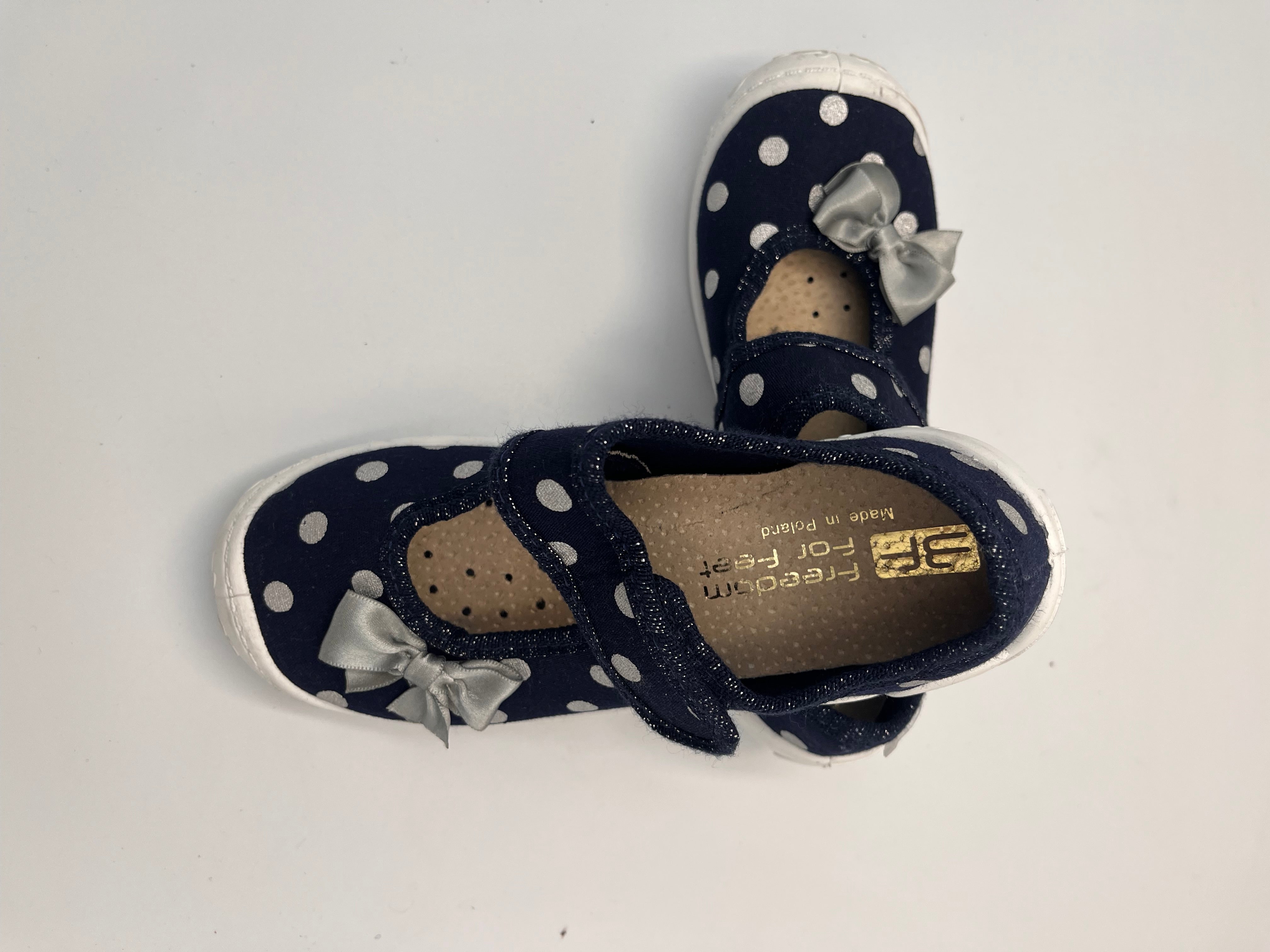 3f Slippers, girls /first steps navy slipper