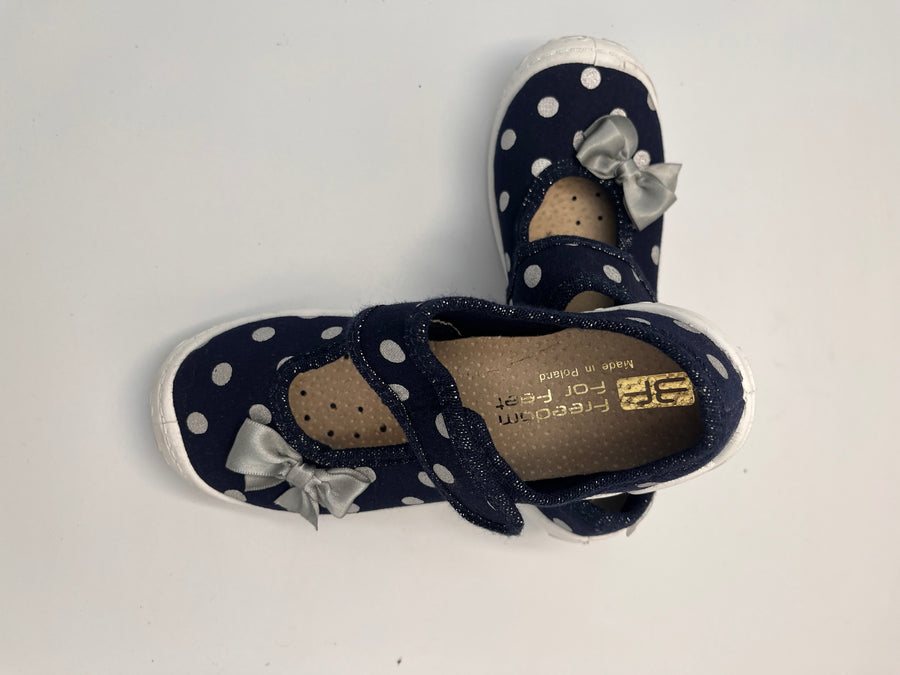 3f Slippers, girls /first steps navy slipper