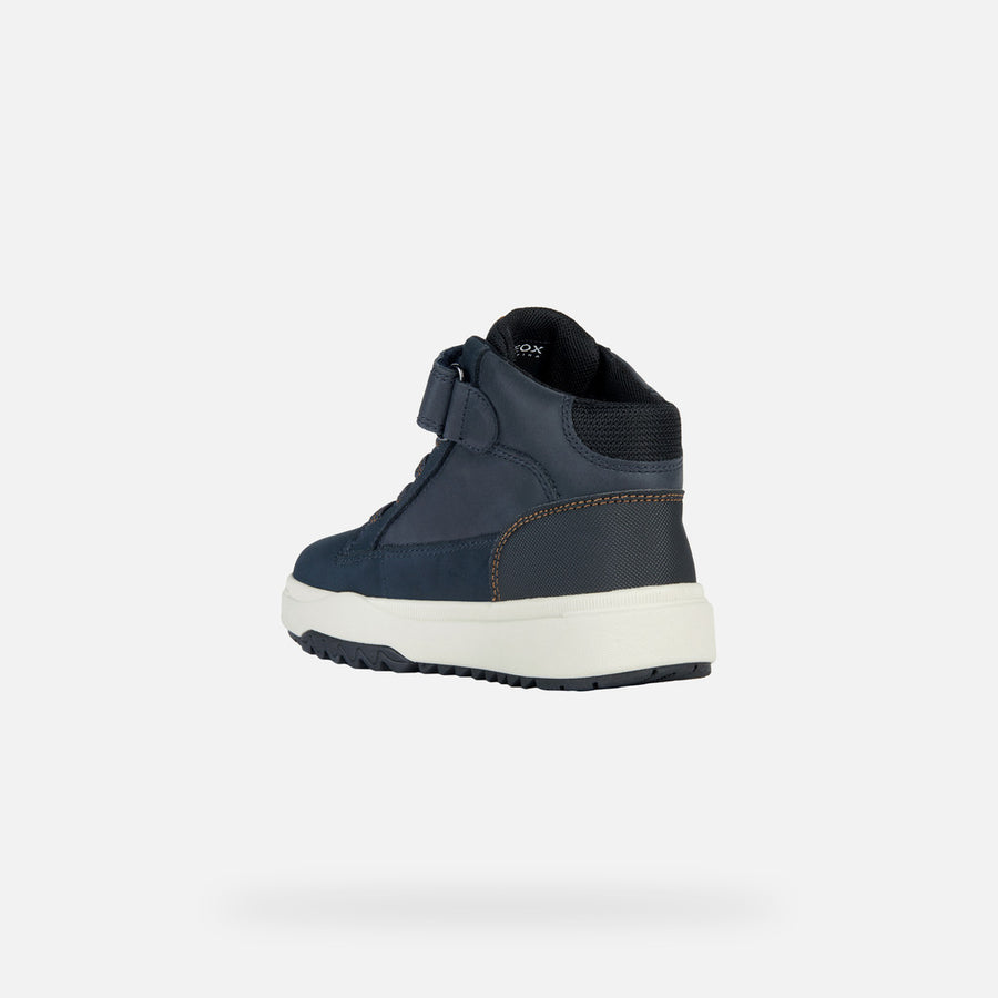 GEOX Bunshee Abx Boy/ Waterproof Ankle Boots/Navy- Black (J16FMA 0ME32 C0045)