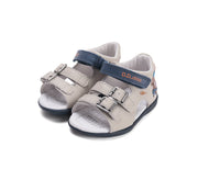 D.D.step Boy's Leather/Open Toe Sandals/Beige (G075-61229B)