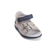 D.D.step Boy's Leather/Open Toe Sandals/Beige (G075-61229B)