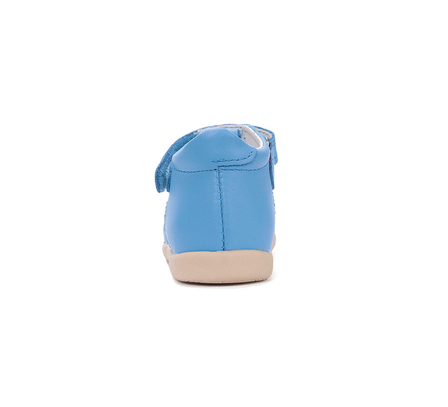 D.D.step boys barefoot leather sandals/Blue/Frog (G075-61516)