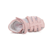 D.D.step girls barefoot leather sandals/Baby Pink (G111-61400A)
