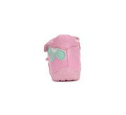 D.D.step girls barefoot leather sandals/Daisy Pink (G111-61400B)