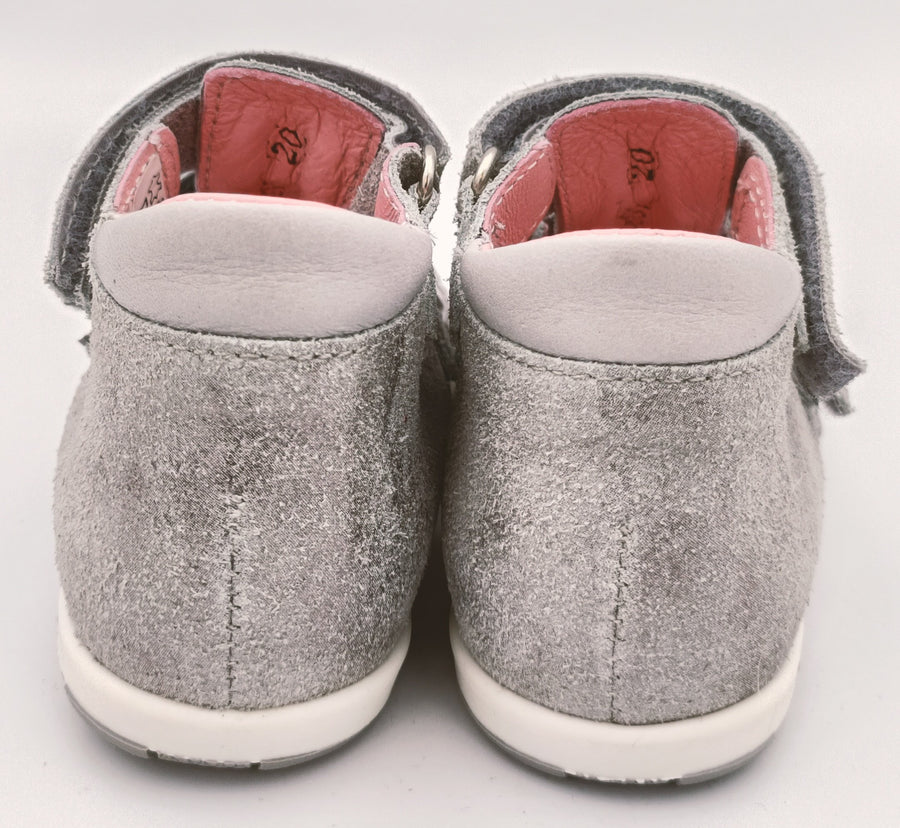 RenBut Girls leather sandals in Grey/Glitter_3860.jpg