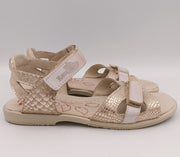 RenBut Girls leather sandals in Beige/ Golden_3850.jpg
