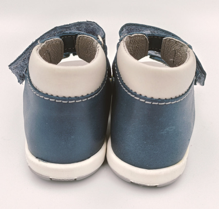 RenBut Boys leather sandals in Blue/Grey_3792.jpg