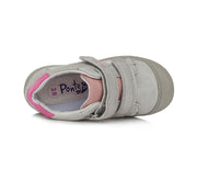Ponte20 Girls supinated leather shoes  /Grey DA03-1-394AL_365.jpg