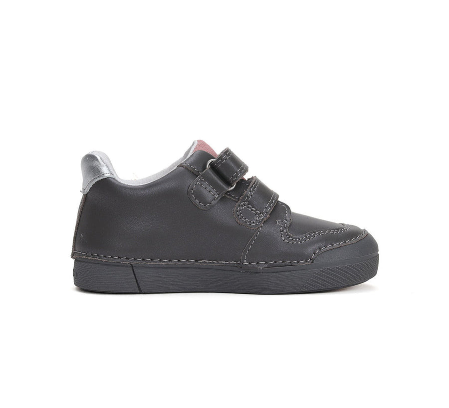 D.D.step girls leather/LED lights /unicorn shoes/Grey S068-42893B_4006.jpg