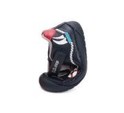 D.D.step boys leather/ barefoot/ first steps sandals/Black (H070-51434)
