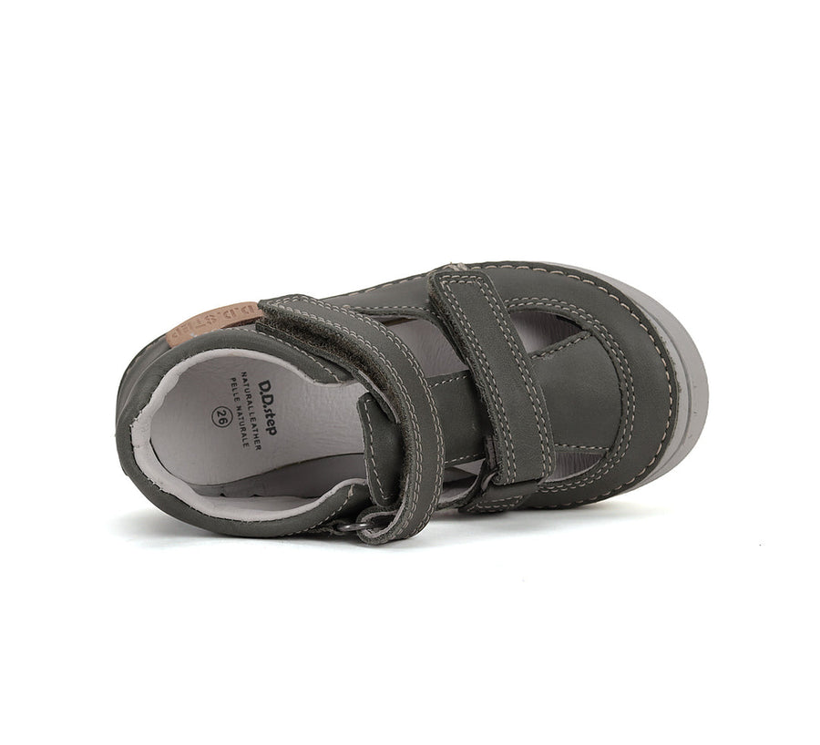 Boy's Sandal Barefoot D.Step Dark Grey (H078-51984B)