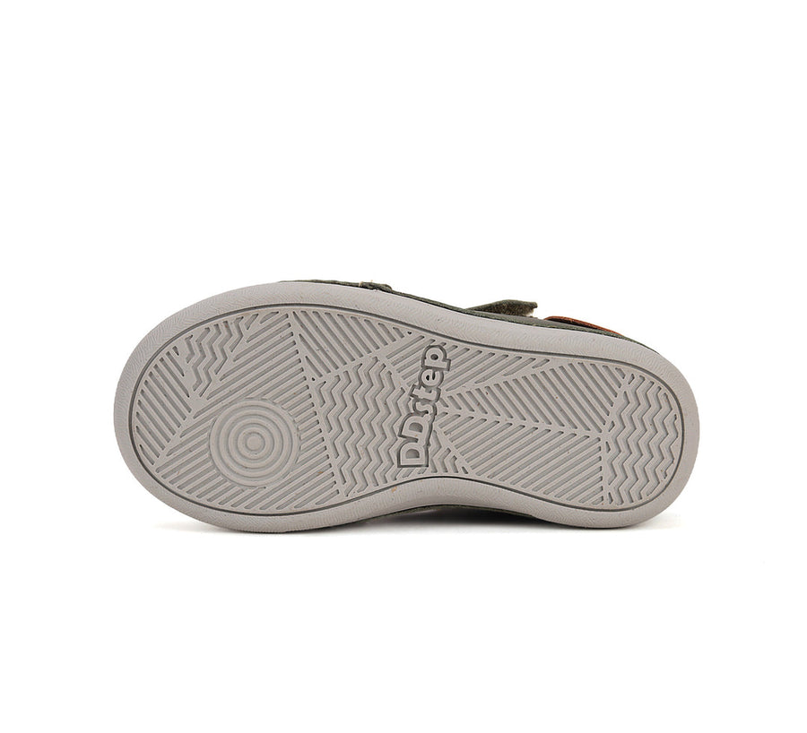 Boy's Sandal Barefoot D.Step Dark Grey (H078-51984B)