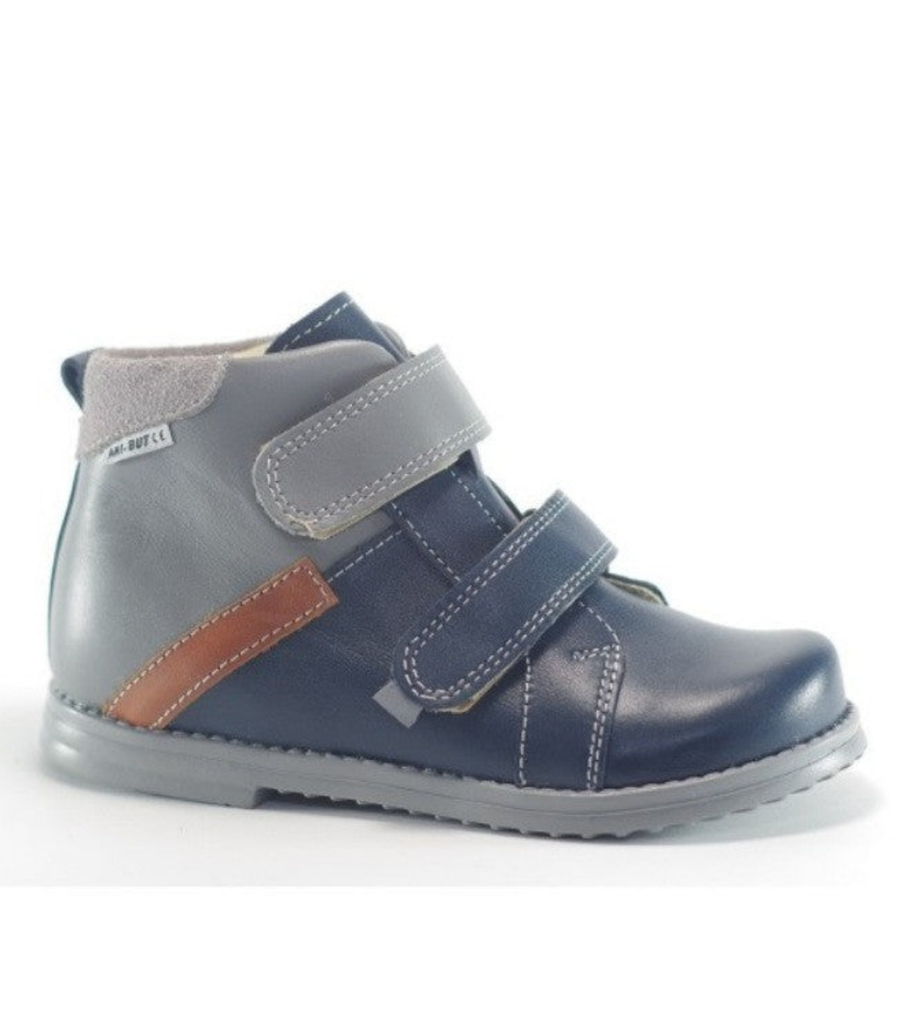 Ani-But boys prophylactic boots with Thomas heel /Toddlers /Navy,grey 232
