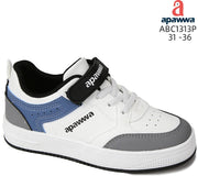 Apawwa Boys Sneakers White (ABC1313P)