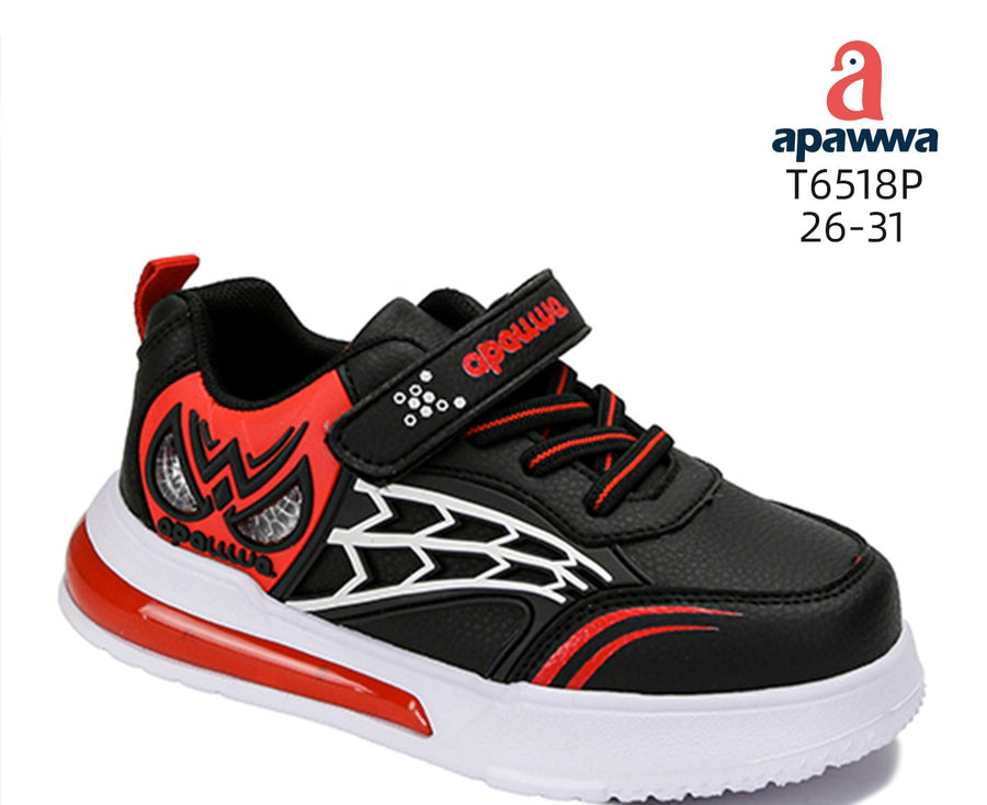 Apawwa Boy's Spiderman Light shoes (T6518P)