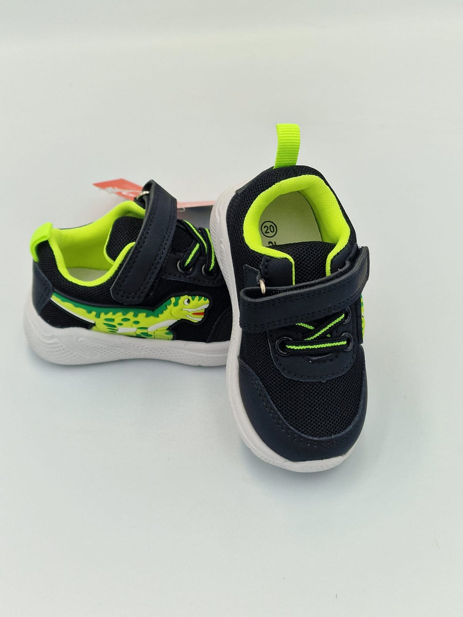 Apawwa Boy's Dinosaur Sneakers (ABC1382P)