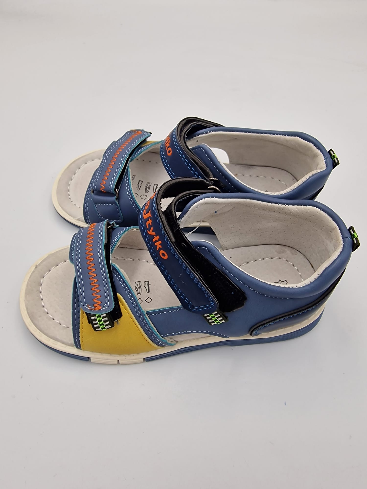 Wojtylko boys sandal with arch support Granat (2S1277MIX)