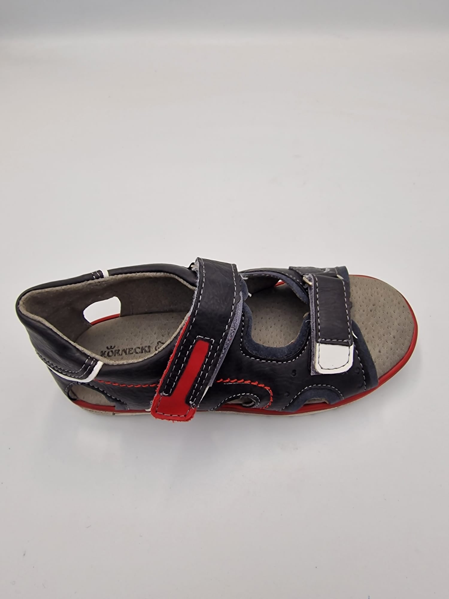 Kornecki boys sandal with arch support Czarny (04537)