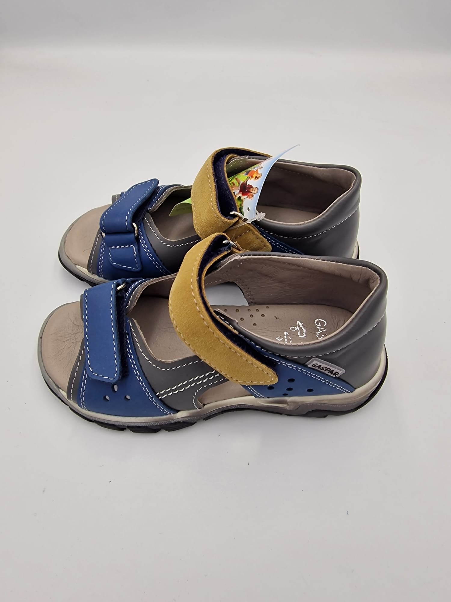 Gaspar boys sandal with arch support Granat (017/03)