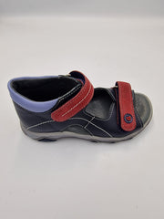 Gaspar boys sandal with arch support Czarny (04537)