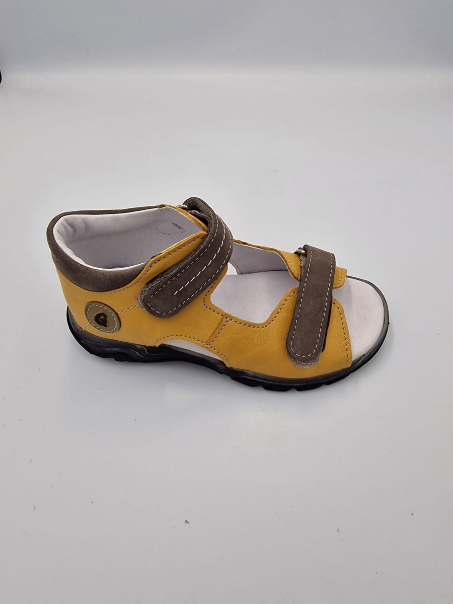 Gaspar boys sandal with arch support Szary (010/08)