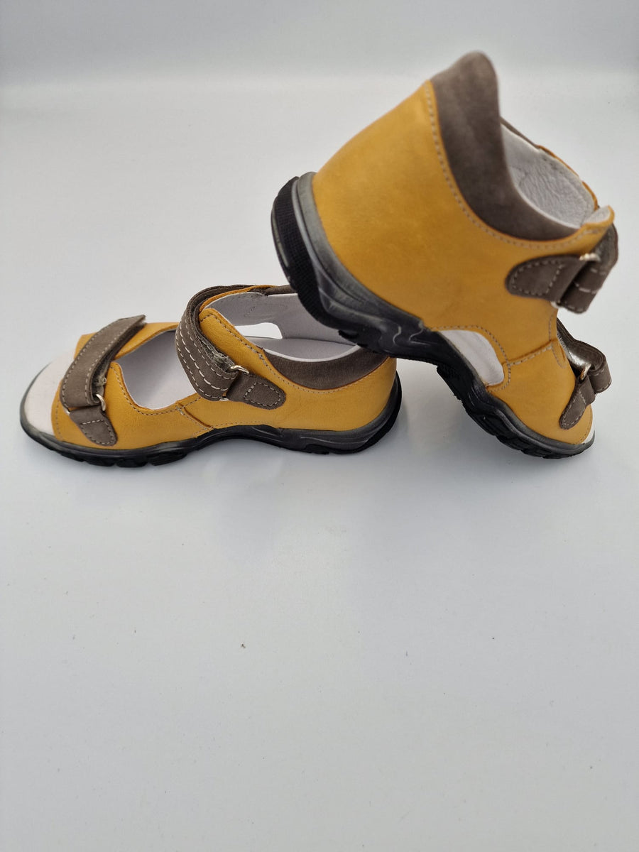 Gaspar boys sandal with arch support Szary (010/08)