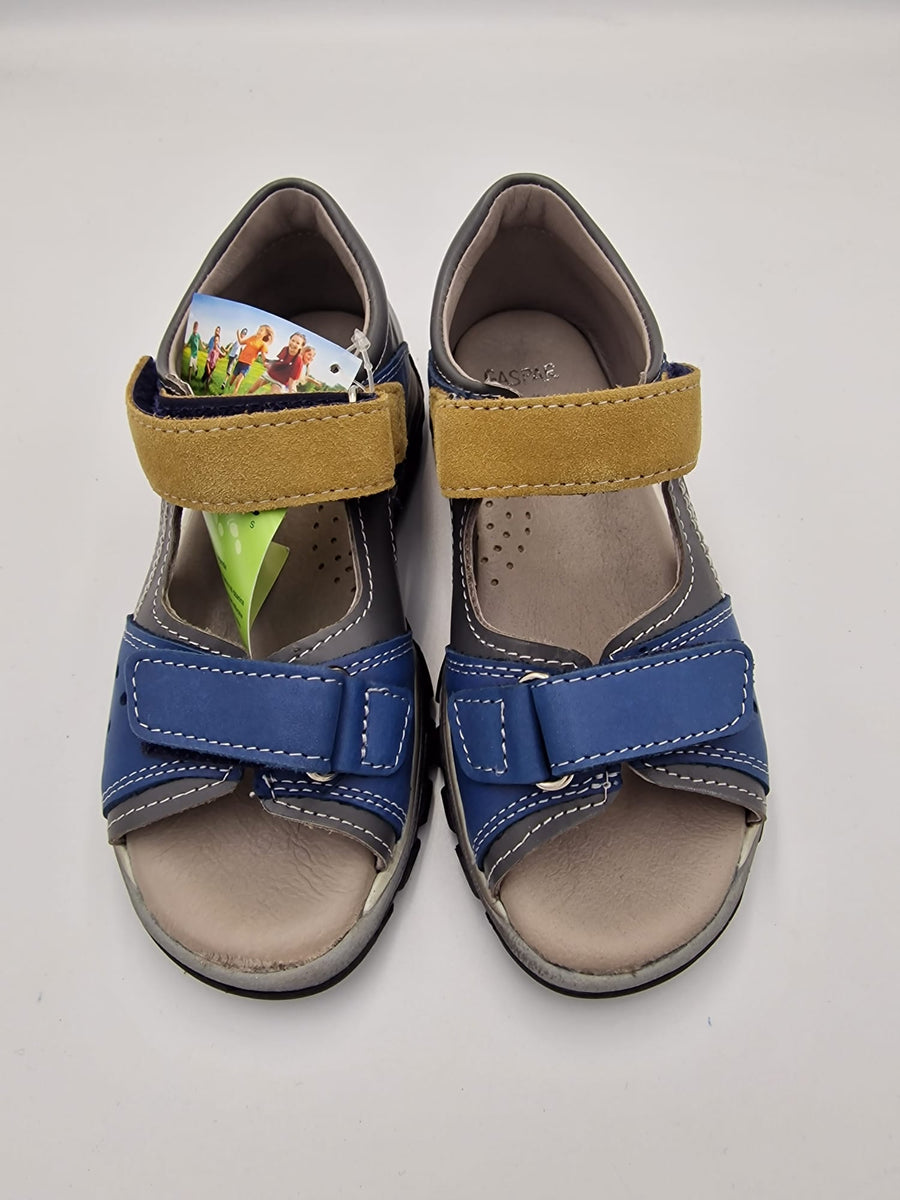 Gaspar boys sandal with arch support Granat (017/03)