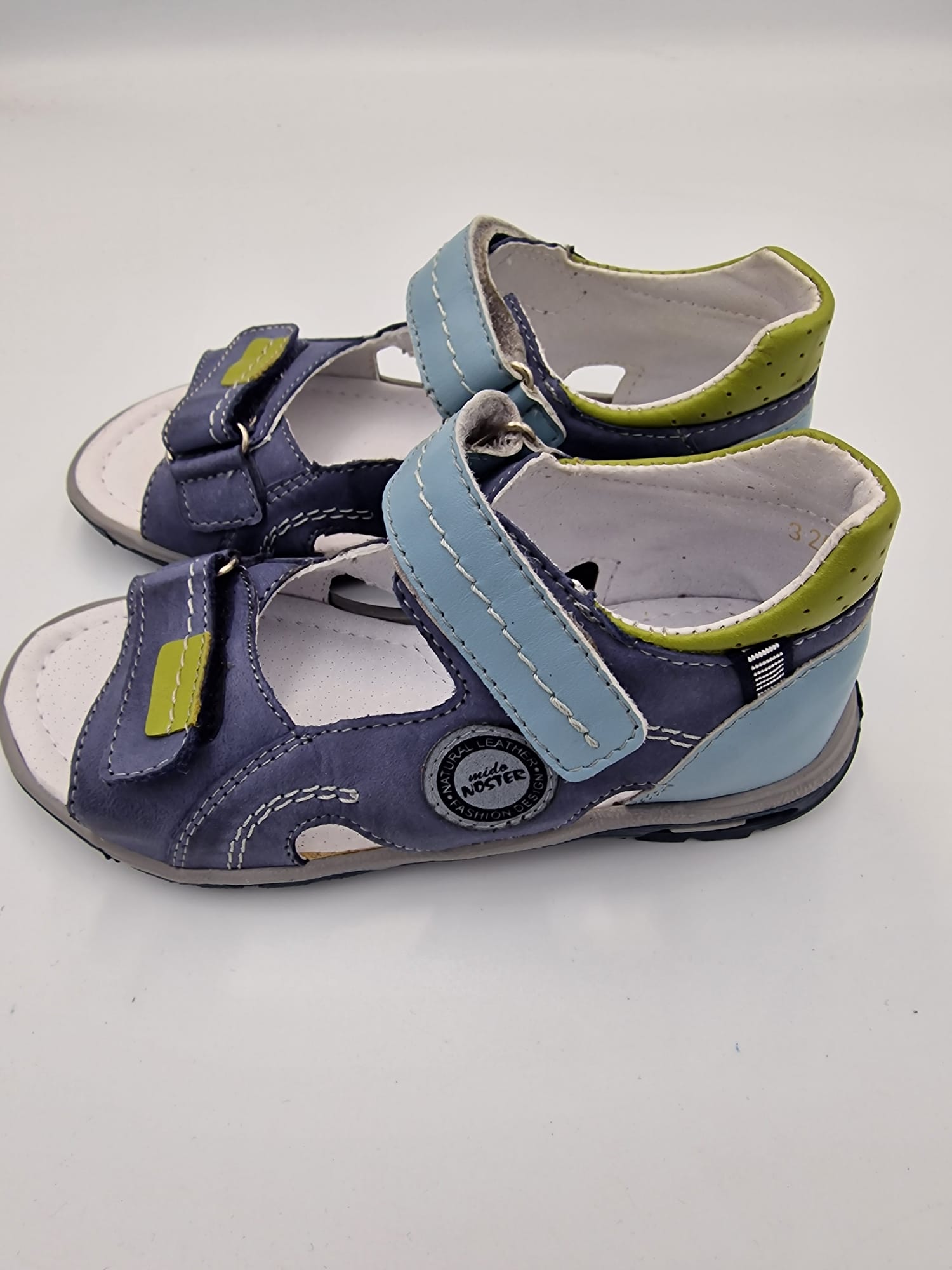 Mido Noster boys sandal with arch support Niebieski (324)