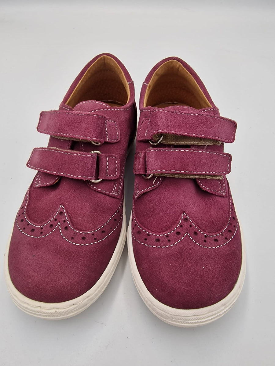 MIDO Noster Suede material girls shoes, pink Wrzos (30-07) 40-07)