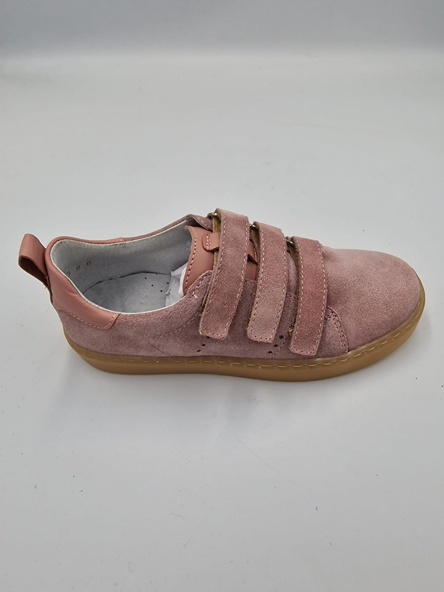 MIDO Noster Girls shoes, pink Roz- Brokat(40-38)
