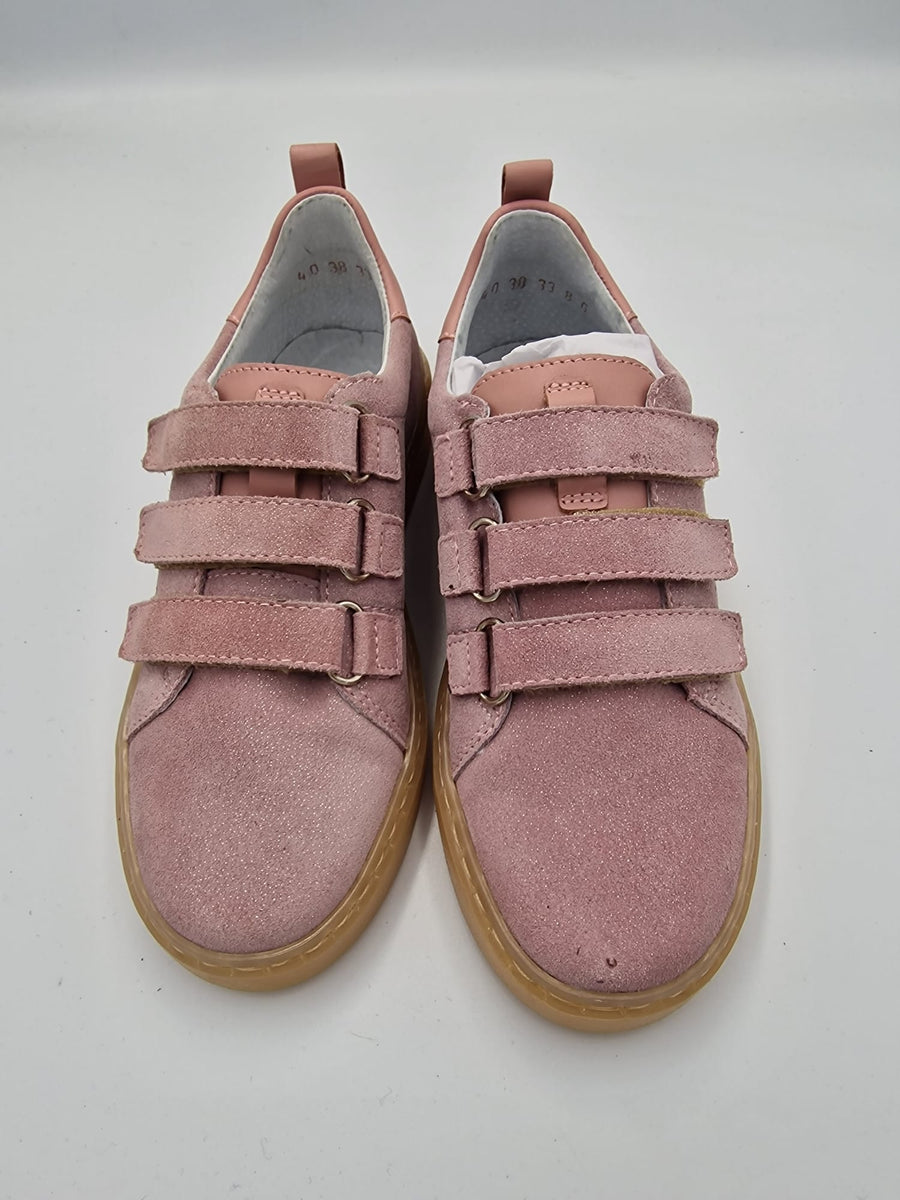 MIDO Noster Girls shoes, pink Roz- Brokat(40-38)