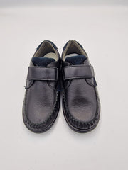 MIDO Noster Boy's Leather shoes, Black Czarny (337)