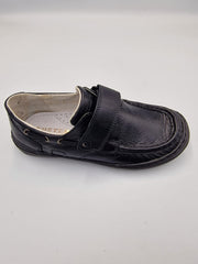 MIDO Noster Boy's Leather shoes, Black Czarny (409)