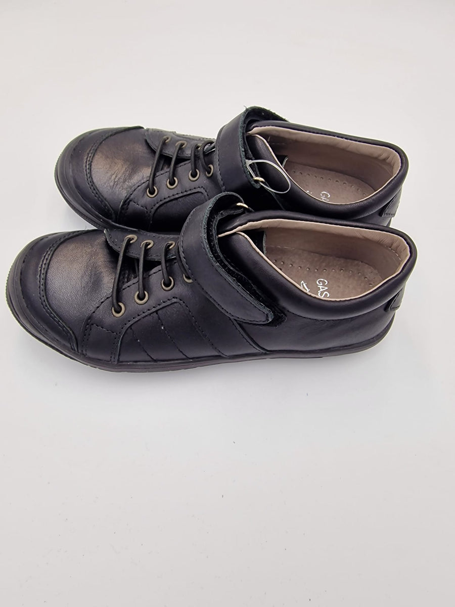 Gaspar Boy's Leather shoes, Black (260/51)