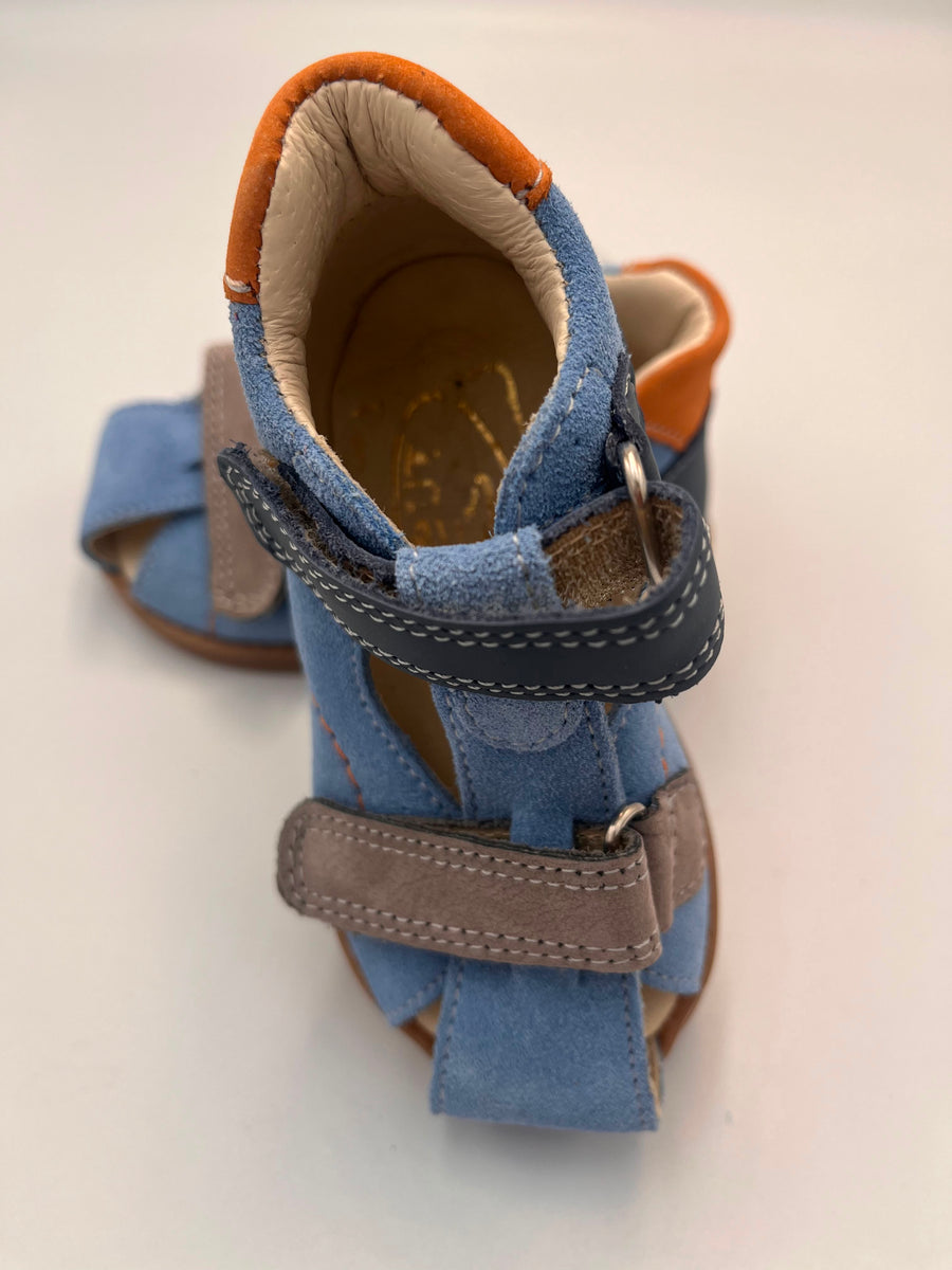 ANI-BUT / WITH A STIFFENED VELCRO HEEL / WITH THOMAS HEEL /BLUE (230)