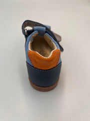 ANI-BUT / WITH A STIFFENED VELCRO HEEL / WITH THOMAS HEEL /BLUE (230)