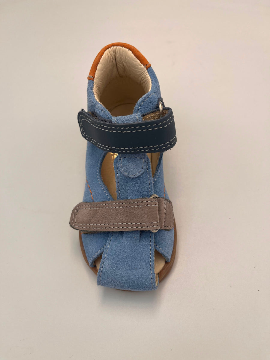 ANI-BUT / WITH A STIFFENED VELCRO HEEL / WITH THOMAS HEEL /BLUE (230)