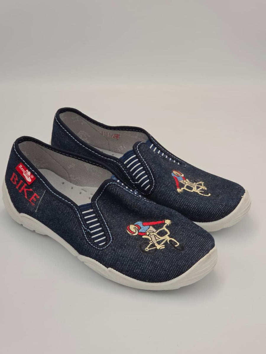 3F Boys Slippers – Navy Blue
