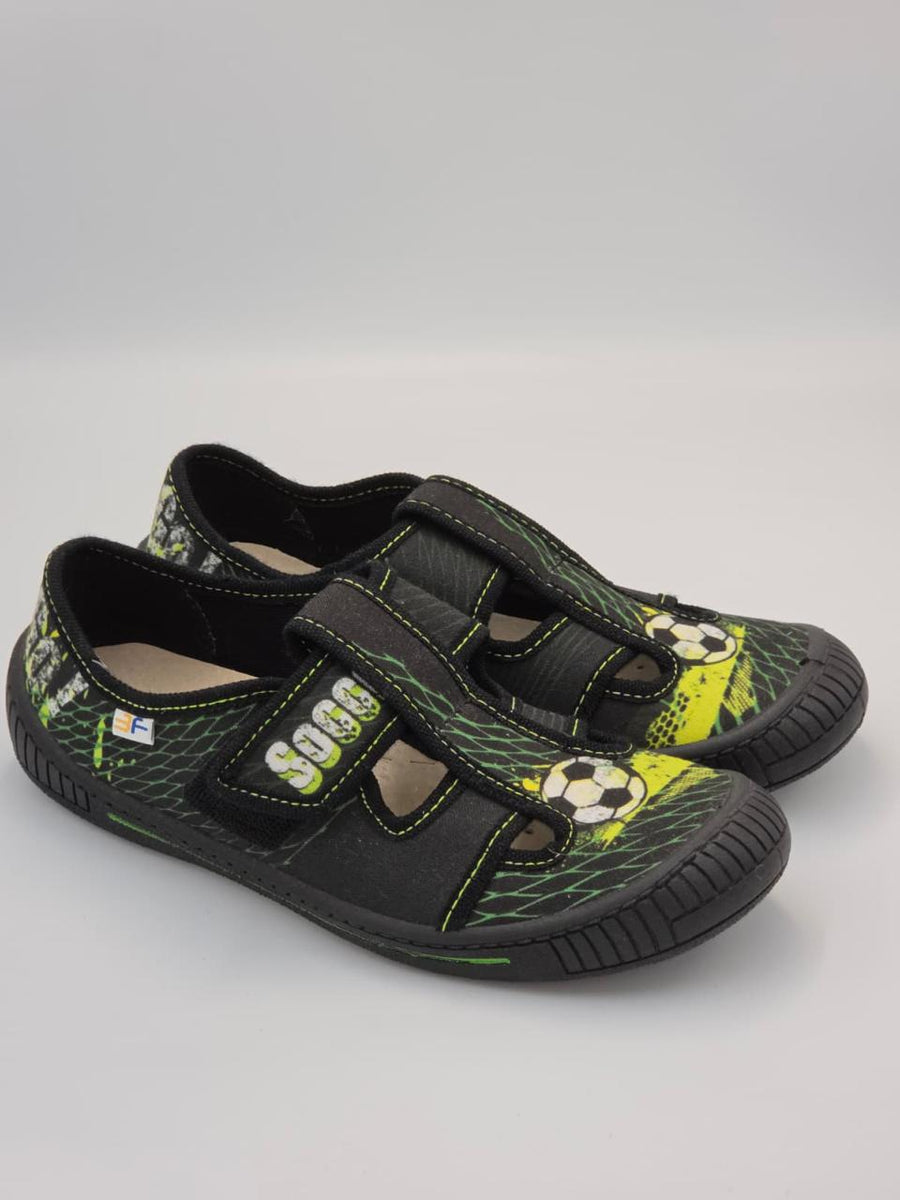 3F Boys Slippers – Black