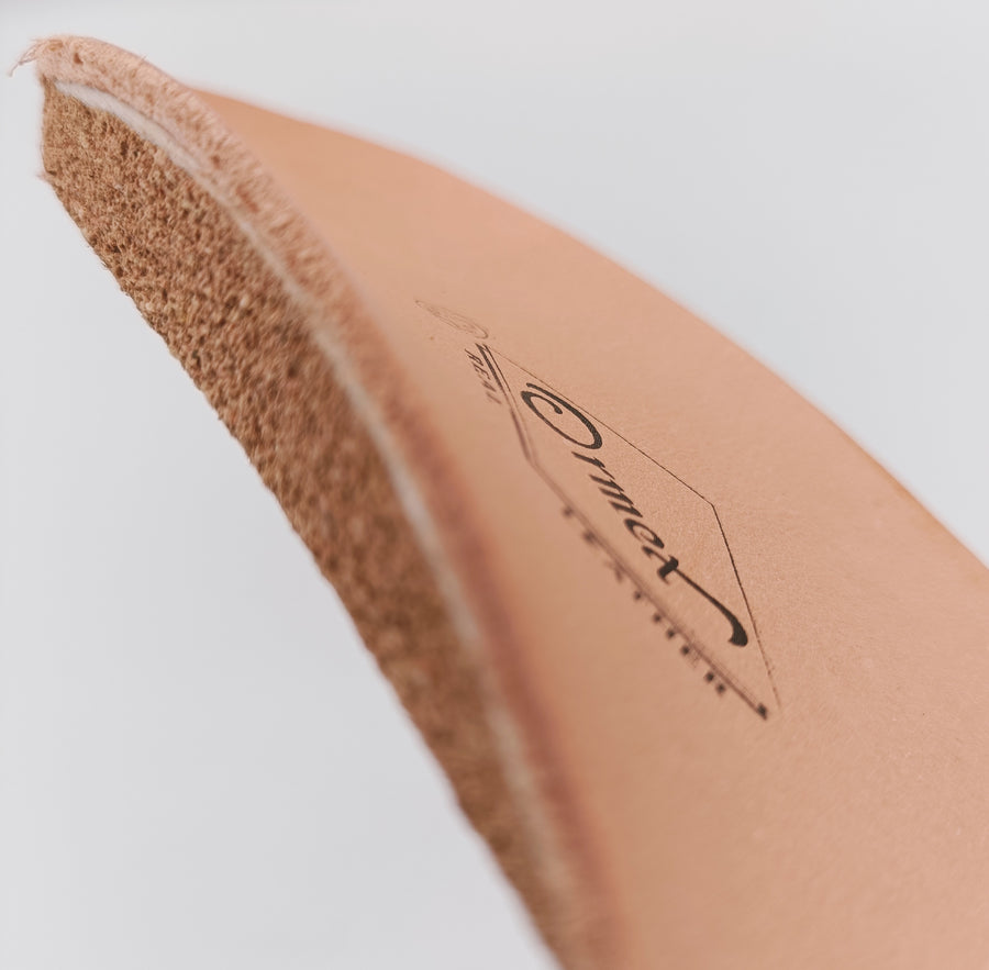 ORMEX, Orthopedic leather insoles with supination and ARCH SUPPORT