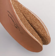 ORMEX, Orthopedic leather insoles with supination and ARCH SUPPORT